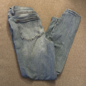 Celebrity Pink Women's Straight Leg Jeans in Denim Blue